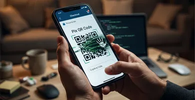 Imagem ilustrativa da notícia Novo vírus altera QR Code do Pix e desvia dinheiro em compras online