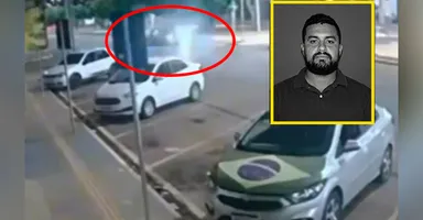 Imagem ilustrativa da notícia Vídeo: colisão frontal deixa um morto e um ferido em Canaã