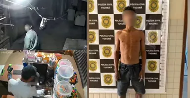 Imagem ilustrativa da notícia Ladrão em série é preso pela terceira vez em dez dias no sul do Pará