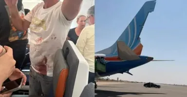 Imagem ilustrativa da notícia Vídeo: Copiloto é acusado de atacar piloto durante voo da Flydubai
