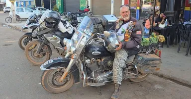 Imagem ilustrativa da notícia Motociclista de 79 anos faz 3ª expedição na Transamazônica