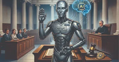 Imagem ilustrativa da notícia ChatGPT inventa depoimentos em caso de homicídio nos EUA