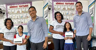 Imagem ilustrativa da notícia Alunas do Pará são premiadas por desempenho escolar