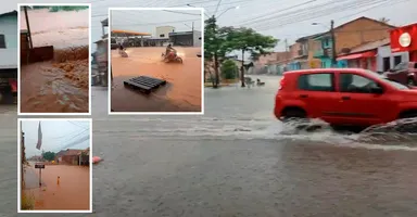 Imagem ilustrativa da notícia Inmet alerta para chuvas intensas; Marabá já enfrenta alagamentos