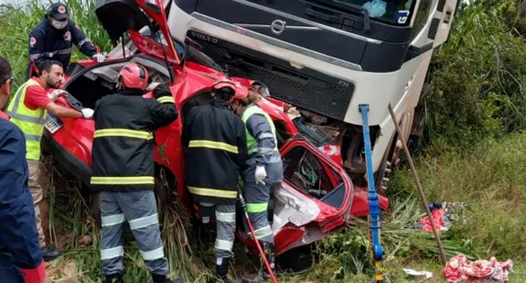 A Polícia Civil prendeu o motorista de uma carreta envolvida no grave acidente que resultou na morte de quatro indígenas