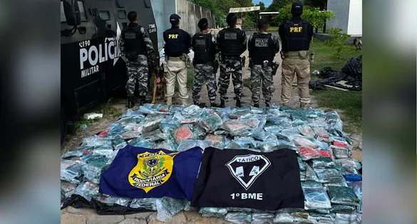 A operação, que reuniu a Polícia Rodoviária Federal (PRF), a Polícia Militar (através do Batalhão de Missões Especiais) e o Corpo de Bombeiros