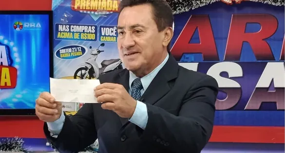 Sorteio aconteceu neste sábado (27) ao vivo no programa Barra Pesada Marabá