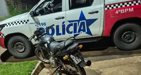 Imagem ilustrativa da notícia Homem embriagado é preso com moto roubada após causar acidente em Marabá