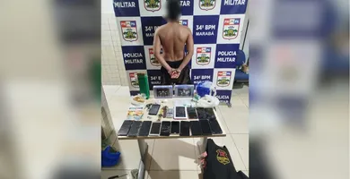 Imagem ilustrativa da notícia Denúncia de violência doméstica leva PM a descobrir ponto de tráfico