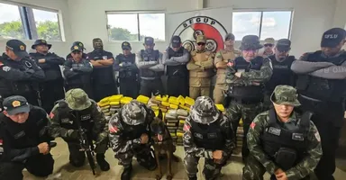 Imagem ilustrativa da notícia Pará bate novo recorde com apreensão de 16,6 toneladas de drogas em 2025