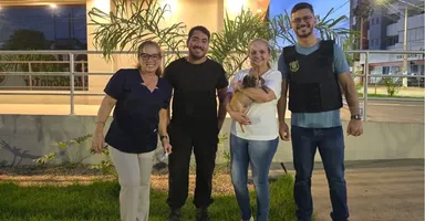 Imagem ilustrativa da notícia Resgate emocionante: Cão preso em bueiro é salvo após operação conjunta em Marabá