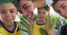 Imagem ilustrativa da notícia Léo, filho de Marília Mendonça, pede irmão para Gabriela Versiani